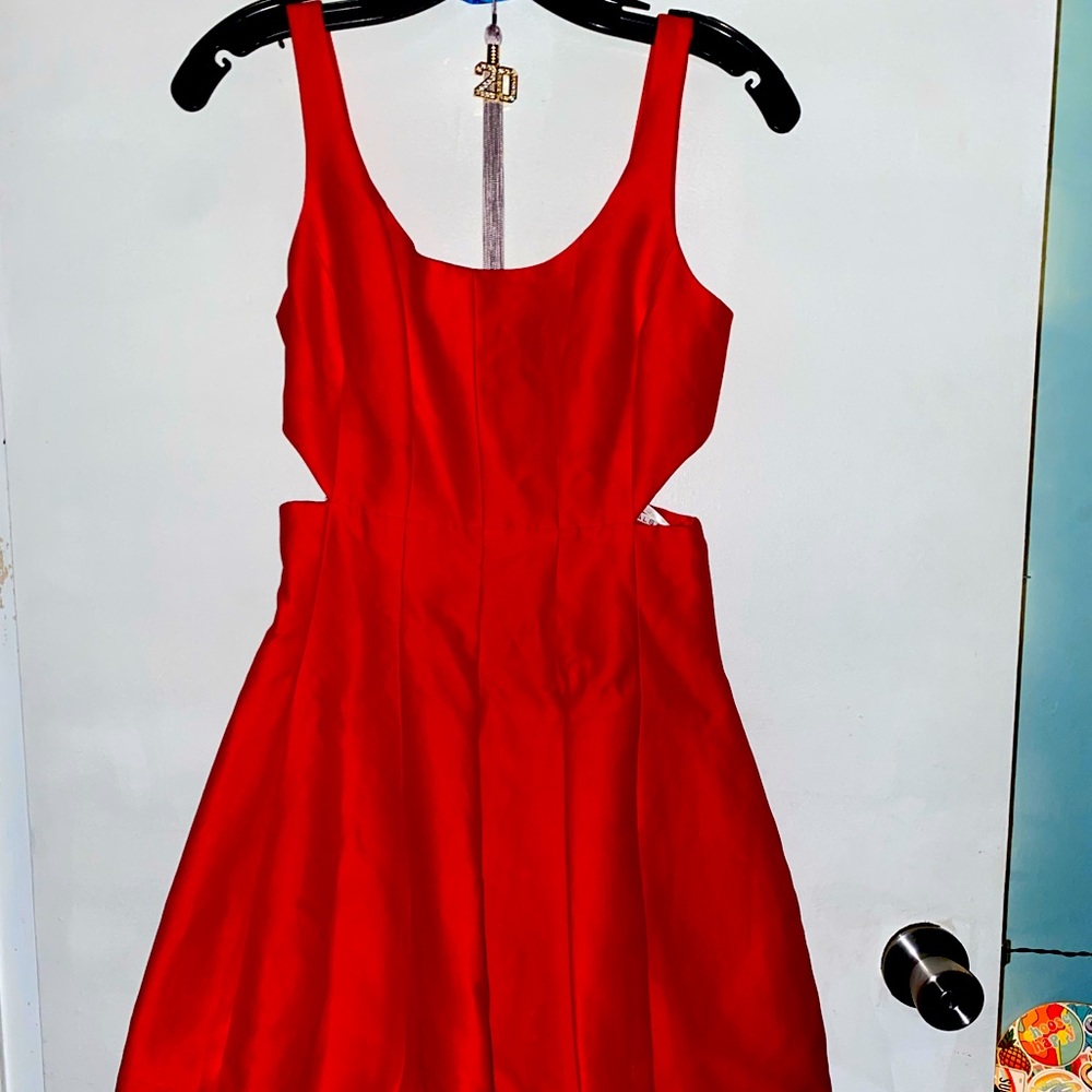 Red prom dress
